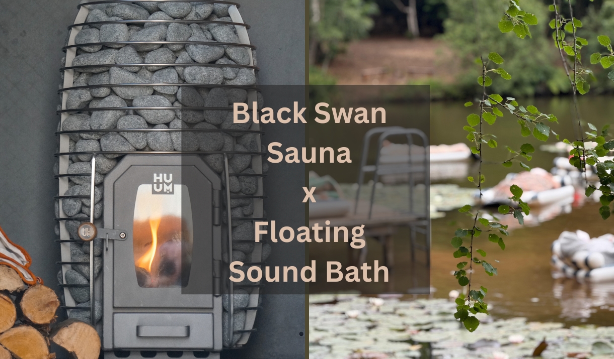 Black swan sauna outdoor contrast therapy hot cold
