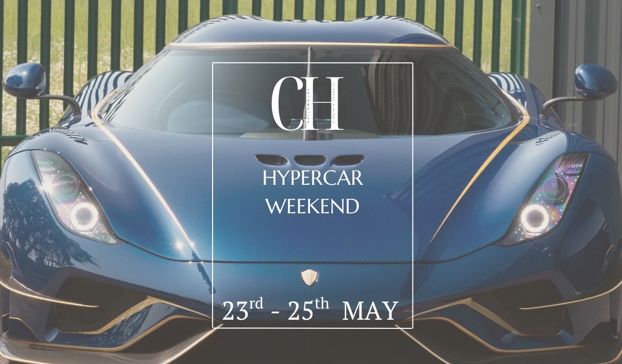 Image of a Hypercar with event dates
