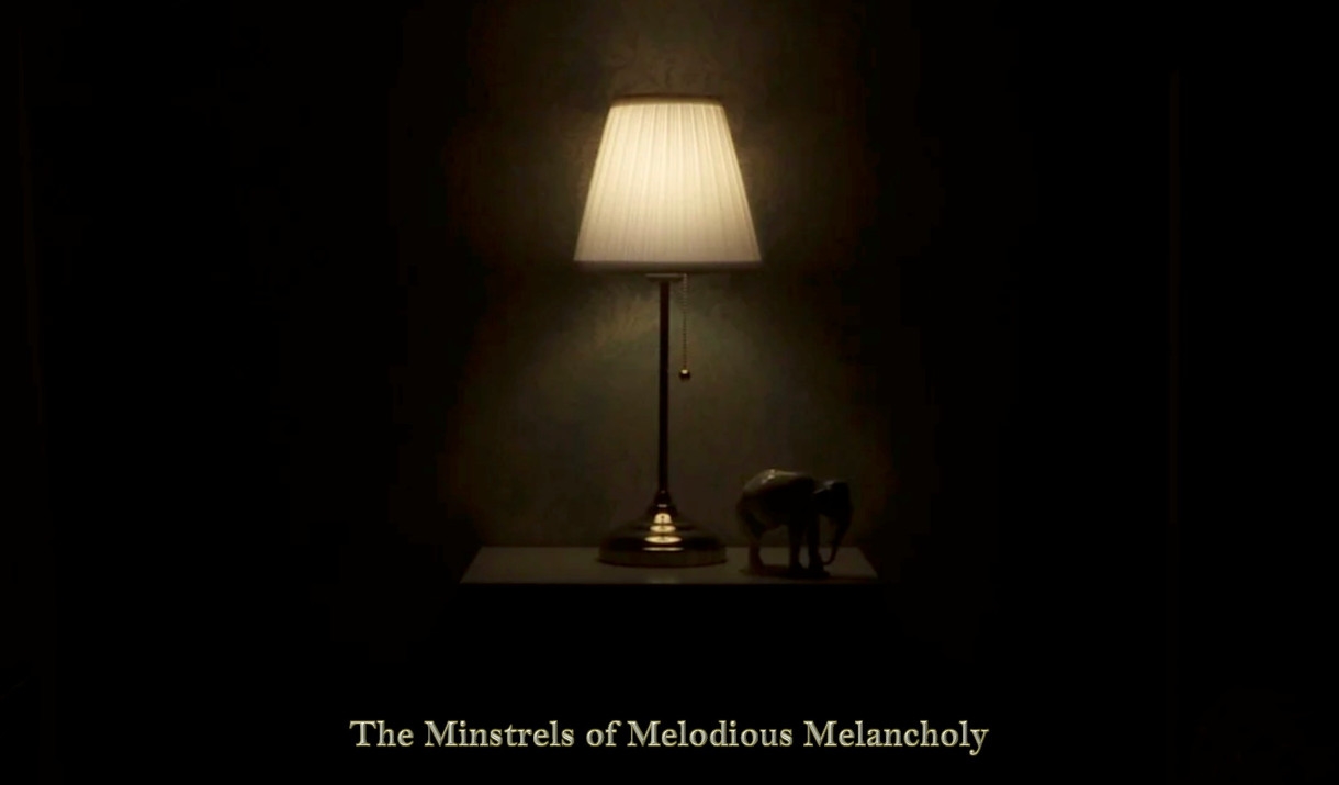 In darkness let me dwell