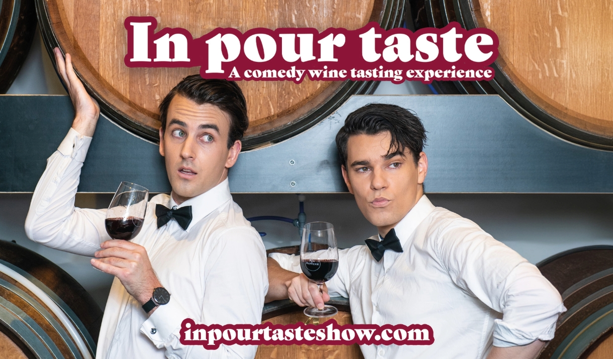 In pour taste event poster