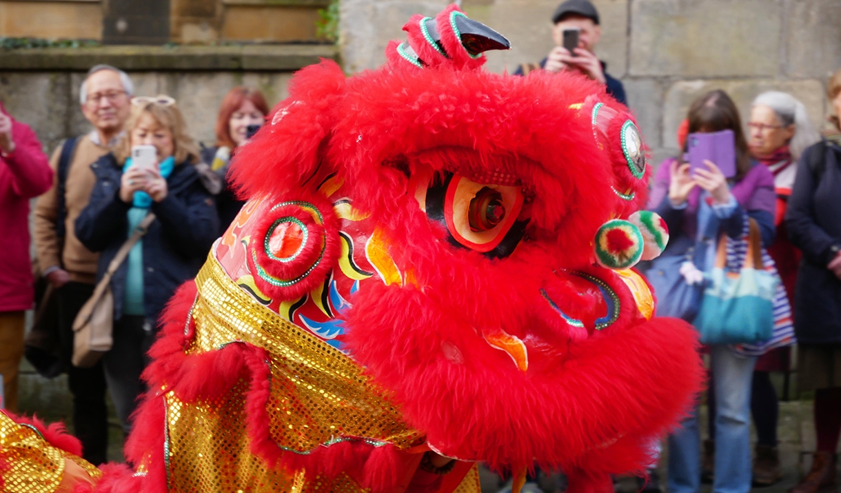 Lion Dance in Assembly Rooms