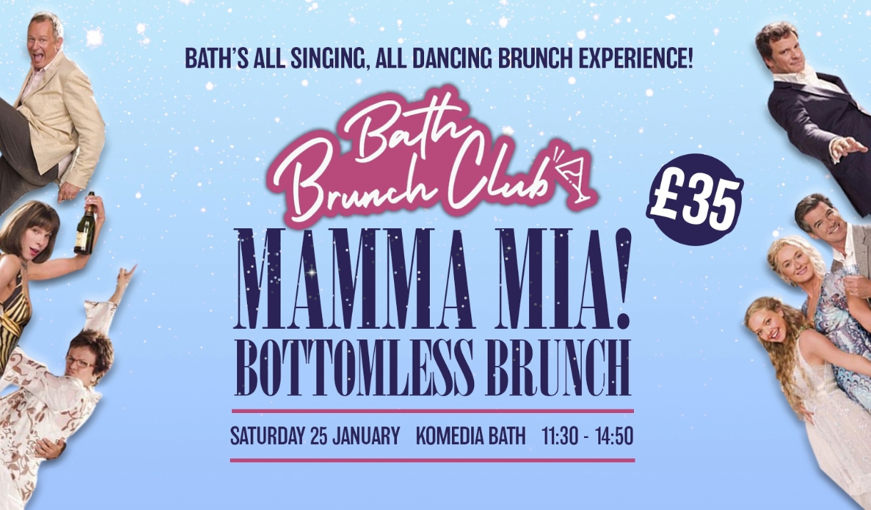 Bath Brunch Club - Mamma Mia! poster