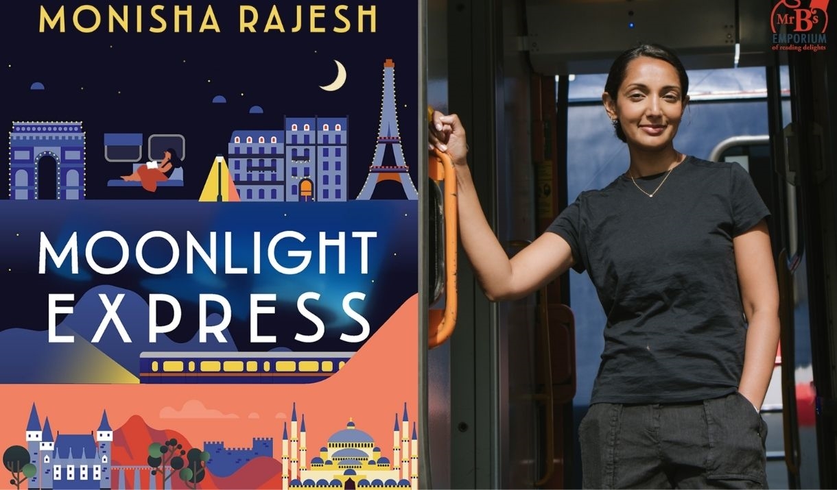 Monisha Rajesh and book.