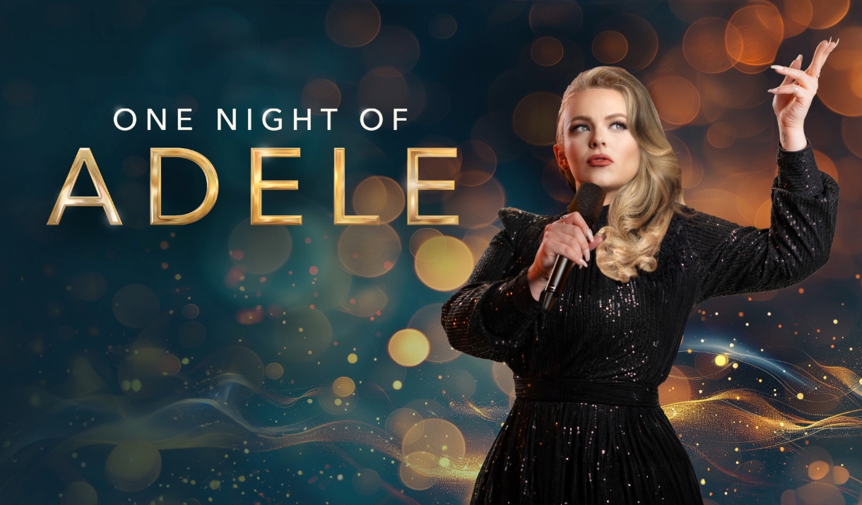 A photo of Naomi Johnson dressed in an Adele inspired dress