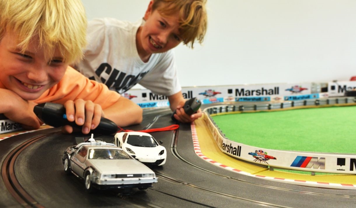 Scalextric fun at Haynes Motor Museum for October Half Term