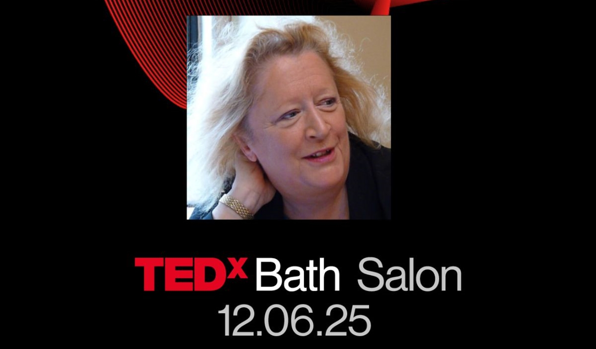 poster for Tedx Bath Salon