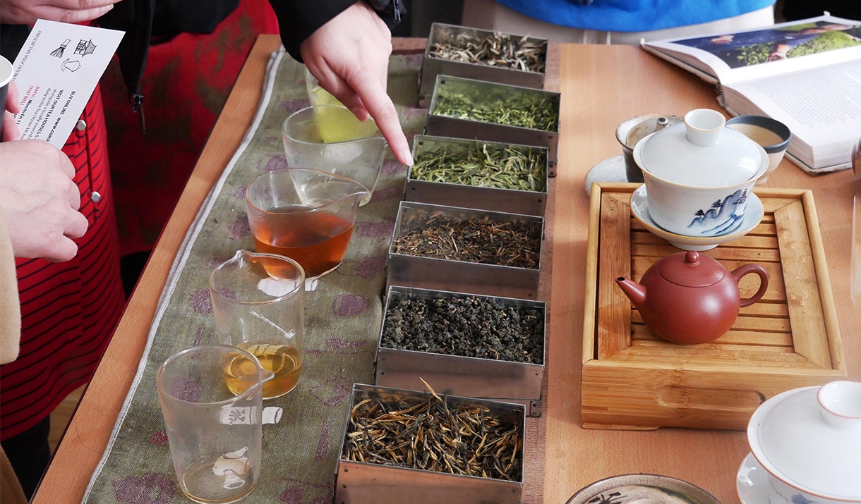 Tea tasting at the Museum of East Asian Art