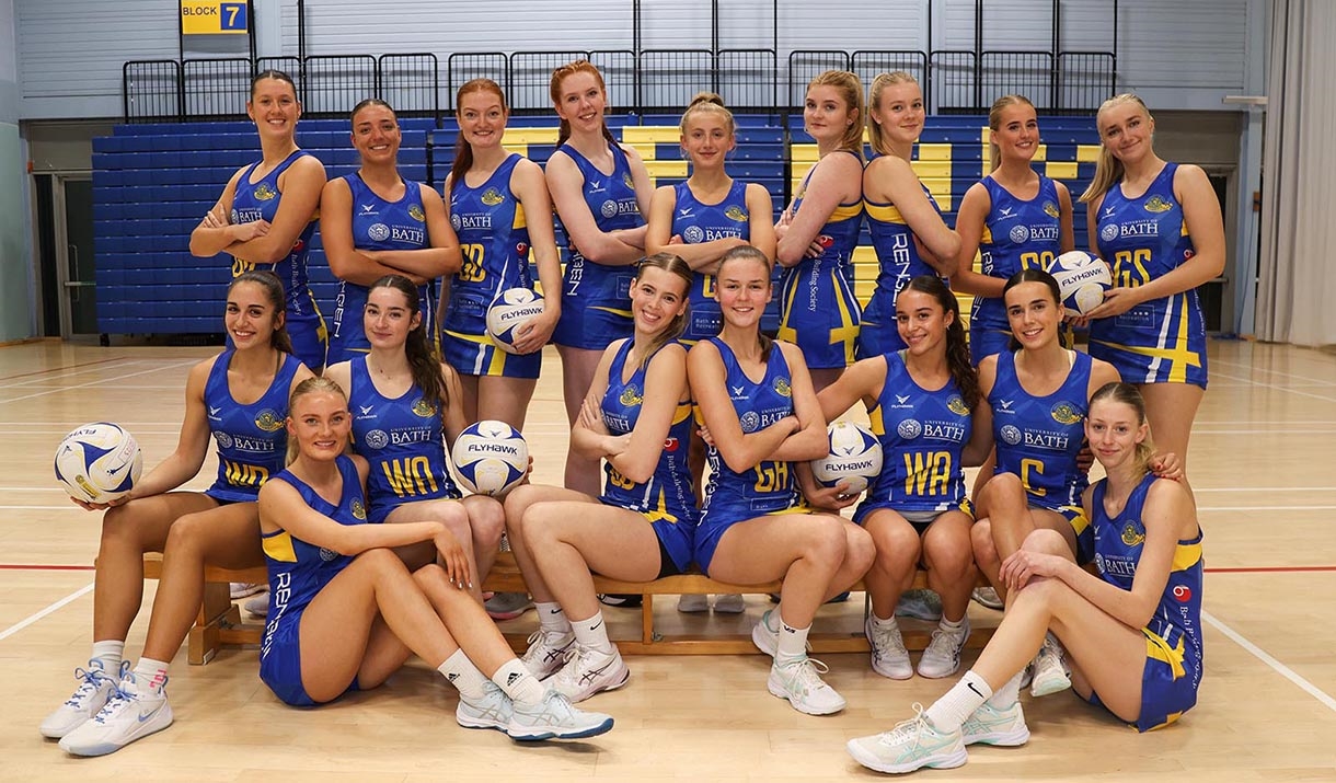 Team Bath netball team