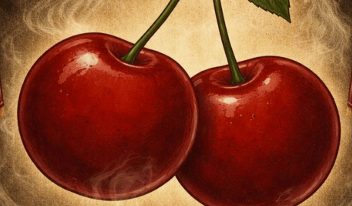 A pair of jerries glowing with a theatre curtain at the edges. Sparkfest logo at top corner