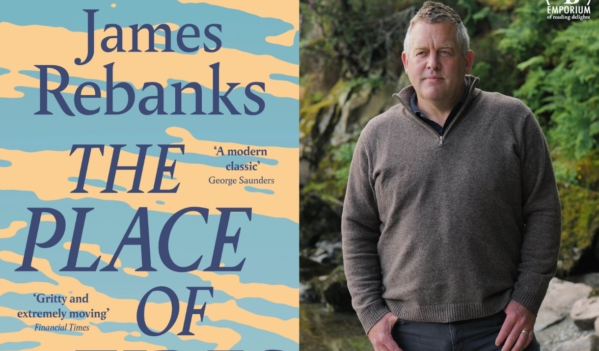 James Rebanks and his book.