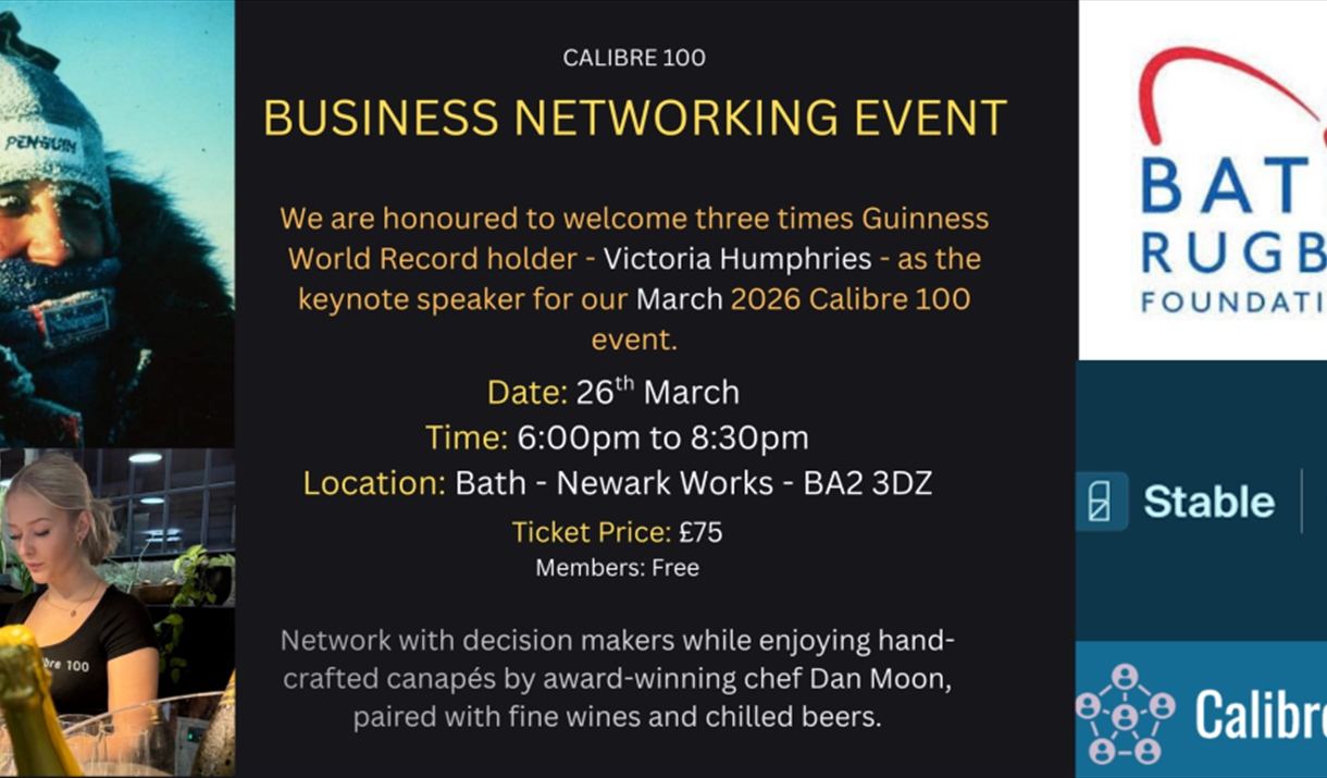 Calibre 100 - Business Networking Bath