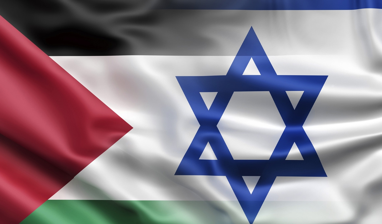 Flag with star of David icon - Via Dolorosa at Ustinov Studio