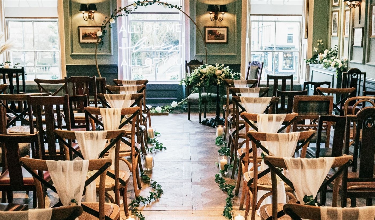 Wedding Ceremony at The Huntsman