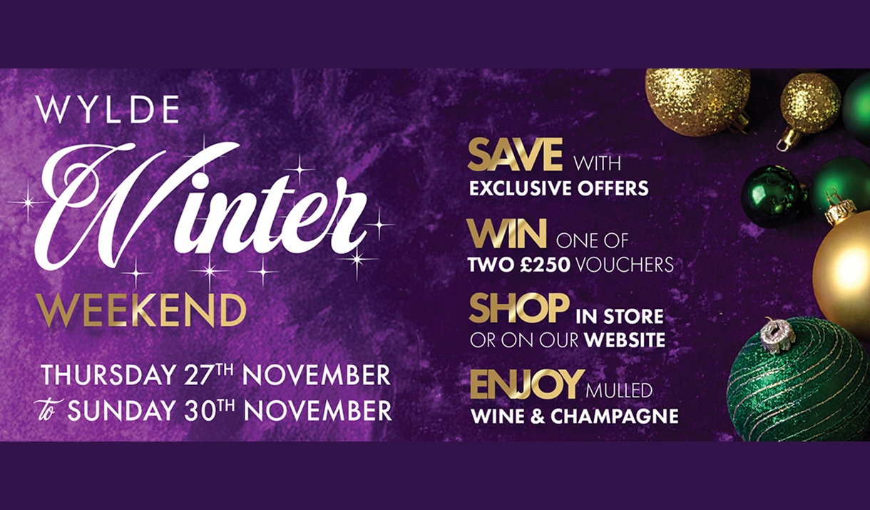 Huge savings all weekend at Wylde Jewellers