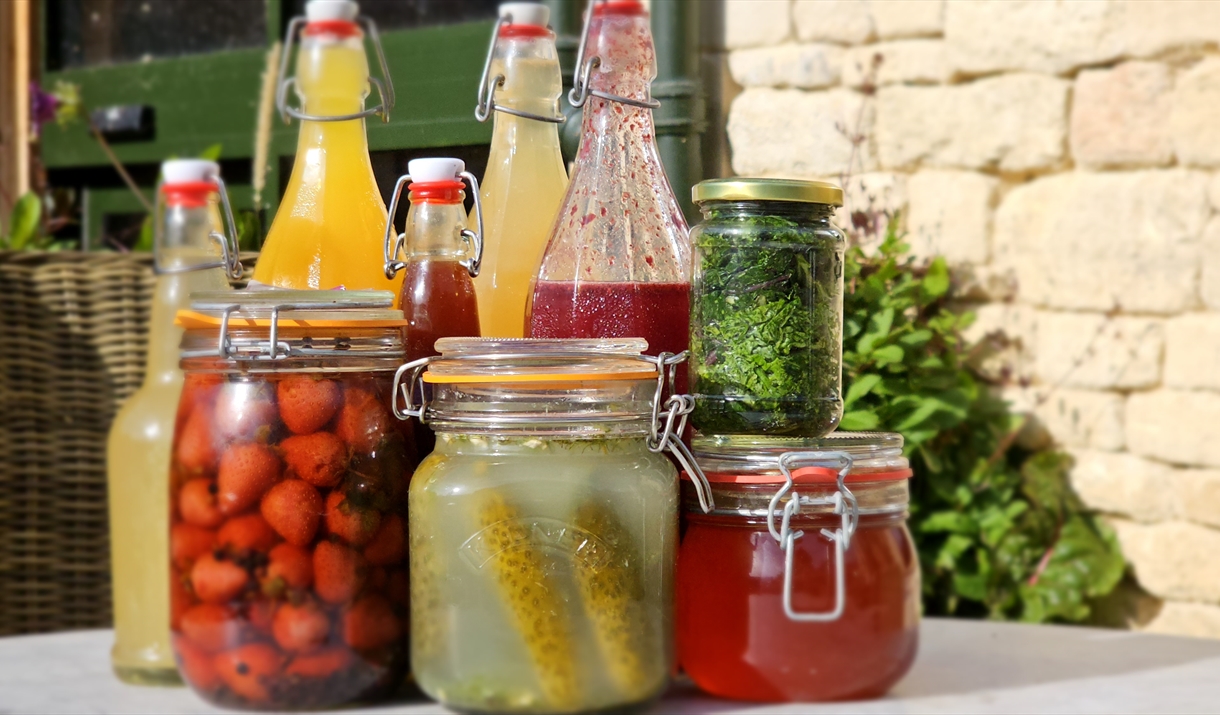 Fermentation Workshop at Iford Manor Kitchen