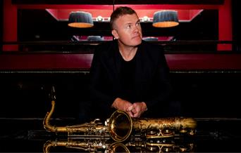 Iain Ballamy and saxaphone