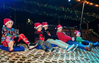 Twilight Tobogganing at Mendip Activity Centre