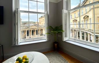 Bath Keys view from dining room