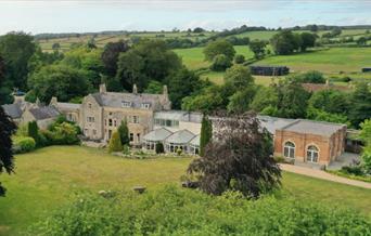 The exterior of Montigo Resorts Somerset, Charlton House in Shepton Mallet.