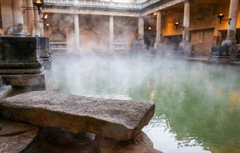 The Great Bath at The Roman Baths, Bath