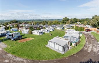 Bucklegrove Holiday Park tents