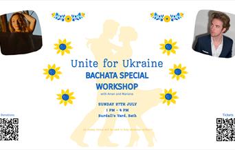 Blue and Yellow Poster describing the workshop