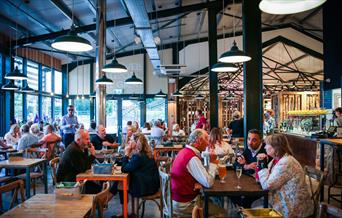 Foodhall interior