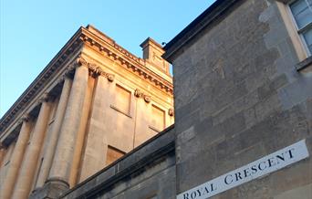 the outside of the building at no.1 royal crescent