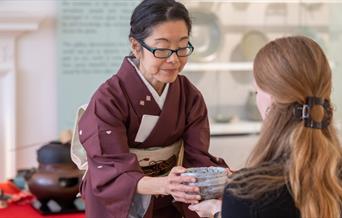 Tea ceremony at The Museum of East Asian Art