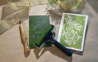 Christmas Lino Print Workshop