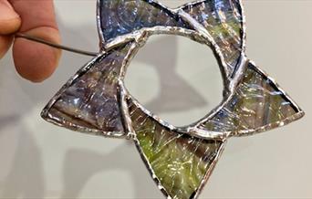 Copper Foil Glass