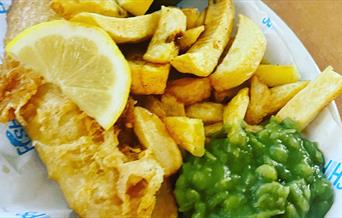 Fish, Chips and Mushy Peas