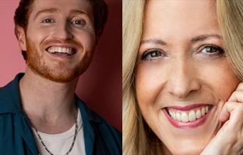 A photo of comedians Ali Woods & Sally-Anne Hayward