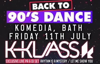 Back to the 90's Dance Poster