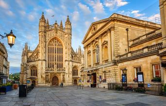 Exterior of Bath Abbey
