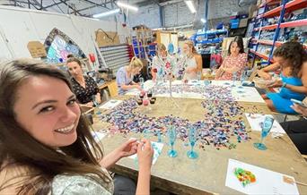 Bath Aqua Glass class