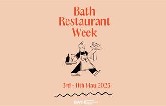 A poster promoting Bath Restaurant Week 2025