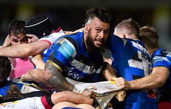 rugby people tackling