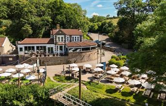 Exterior of The Chequers Inn in Hanham, Bristol