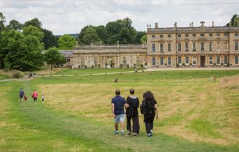 The grounds of Dyrham Park in South Gloucestershire