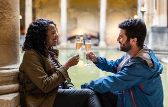 Couple at The Roman Baths
