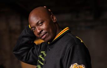 A photo of the comedian Eddie Kadi