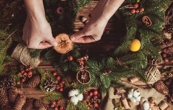 Christmas Wreath making workshop