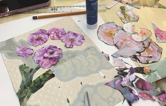Crafting a collage image