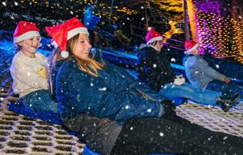 Twilight Tobogganing at Mendip Activity Centre
