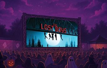 The Lost Boys Halloween Outdoor Cinema at Bath Racecourse