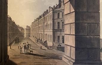 Georgian street depiction