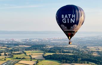 Bath Gin hot air balloon