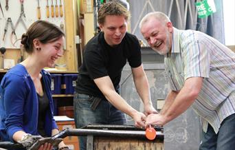 Glass Making at Bath Aqua Glass