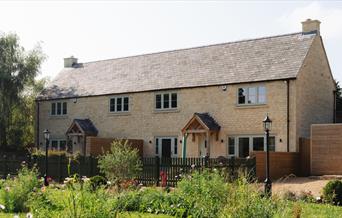 One of the luxury holiday cottages at Lucknam Park in Thickwood, near Bath